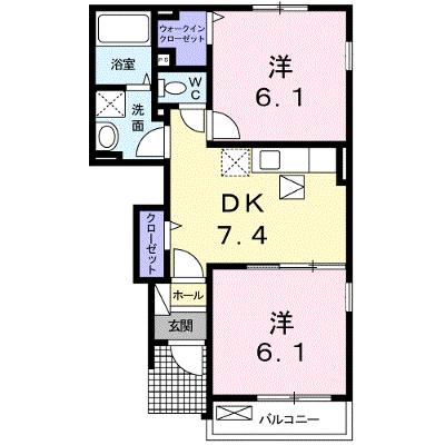 エアリーシーン 103【管理NO：1-019165901-01030】 ★家具家電は申し込み後に搬入しますの物件画像
