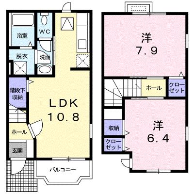ブライト　ローレル 102【管理NO：1-016897401-01020】 ★家具家電は申し込み後に搬入しますの物件画像