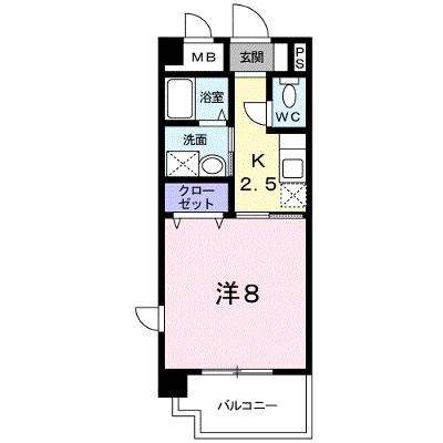アヴニール　ヌーヴォー 304【管理NO：1-012003901-03040】 ★家具家電は申し込み後に搬入します 2026年07月中旬入居可能の物件画像
