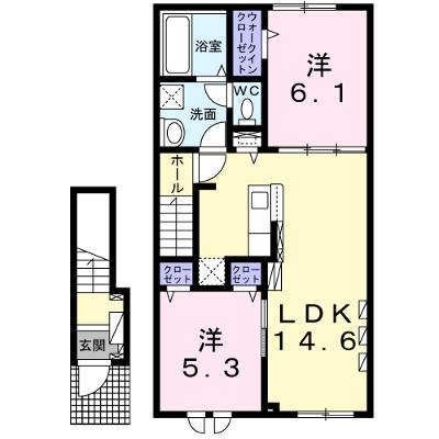 コスターリング 204【管理NO：1-027137801-02040】 2026年08月中旬入居可能の物件画像