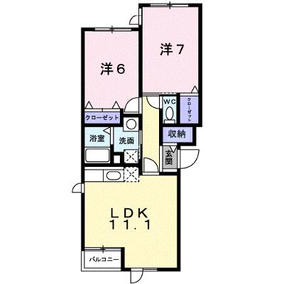 Ｍ・アプローズ 201【管理NO：1-012810201-02010】の物件画像