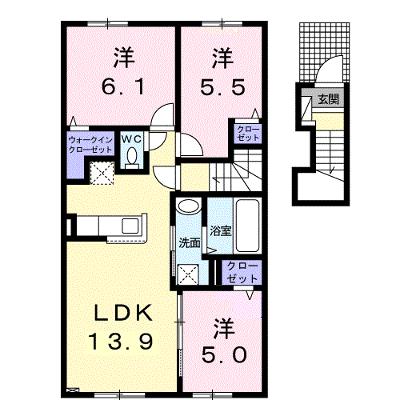 ネオ　グレイスⅢ 203【管理NO：1-028559001-02030】 ★家具家電は申し込み後に搬入します★ ★2026年09月中旬入居可能★の物件画像
