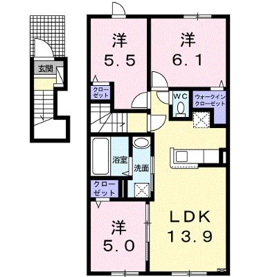 ネオ　グレイスⅢ 202【管理NO：1-028559001-02020】 ★家具家電は申し込み後に搬入します★ ★2026年09月中旬入居可能★の物件画像