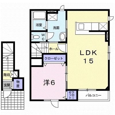 ラブリィーⅤ 203【管理NO：1-015706301-02030】 2026年08月下旬入居可能の物件画像