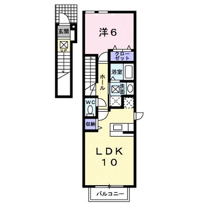 コーポミューゲ 201【管理NO：1-014282501-02010】 2026年08月下旬入居可能の物件画像