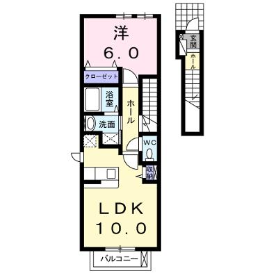 グロリアスヴェルデ本町 204【管理NO：1-020044001-02040】 ★家具家電は申し込み後に搬入します 2026年08月上旬入居可能の物件画像