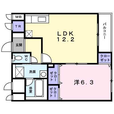 ジュネス松陰 203【管理NO：1-012268901-02030】 ★家具家電は申し込み後に搬入しますの物件画像