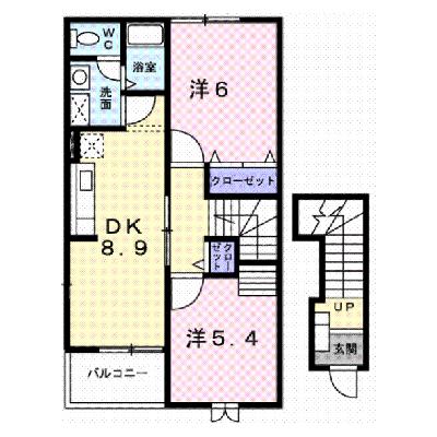 高丘リバーサイド 202【管理NO：1-012030401-02020】 ★家具家電は申し込み後に搬入しますの物件画像
