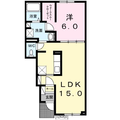 ペーシュ高丘 104【管理NO：1-021693501-01040】 ★家具家電は申し込み後に搬入しますの物件画像
