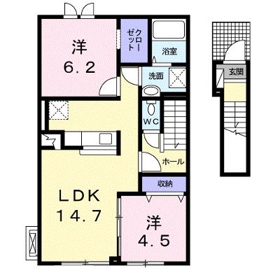 ロイヤル七重浜 204【管理NO：1-020150301-02040】 2026年07月中旬入居可能の物件画像