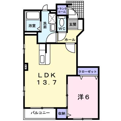 クリオージュ２号棟 103【管理NO：1-013787502-01030】 ★家具家電は申し込み後に搬入しますの物件画像