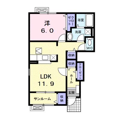 フォンテーヌ・ポルトⅡ 101【管理NO：1-014739202-01010】 ★家具家電は申し込み後に搬入します 2026年07月下旬入居可能の物件画像
