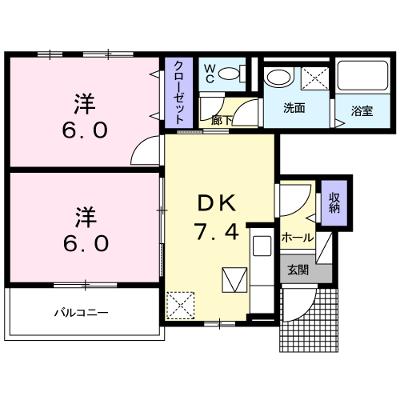 メゾン・グラシュー 102【管理NO：1-016482601-01020】 ★家具家電は申し込み後に搬入しますの物件画像