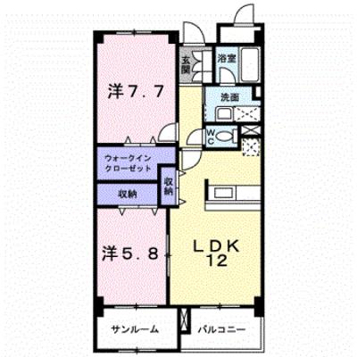 シャトー　グラース 302【管理NO：1-013008401-03020】 ★家具家電は申し込み後に搬入しますの物件画像