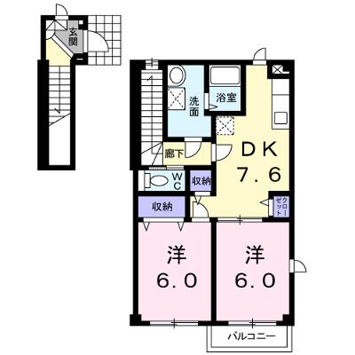 エルンテＮ 201【管理NO：1-011217101-02010】 ★家具家電は申し込み後に搬入します 2026年08月上旬入居可能の物件画像