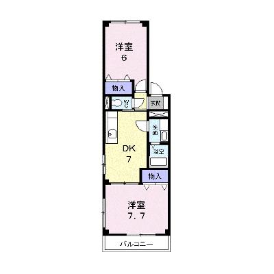 グランビア三内 203【管理NO：1-009768301-02030】 ★家具家電は申し込み後に搬入します★の物件画像