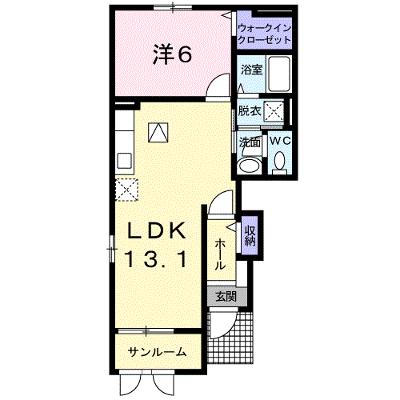 メゾン・クレール 101【管理NO：1-017211701-01010】 ★家具家電は申し込み後に搬入します★の物件画像