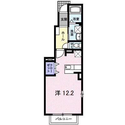 シャトレ　シエルⅠ 101【管理NO：1-016147401-01010】の物件画像