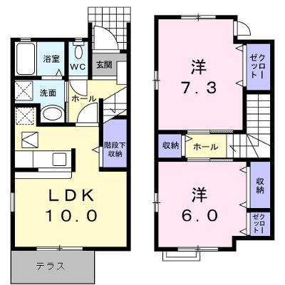 フランフラン 102【管理NO：1-014718201-01020】 ★家具家電は申し込み後に搬入しますの物件画像