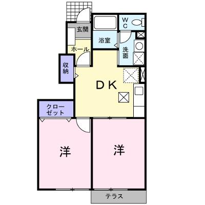 ソール・オリエンス　Ｅ 102【管理NO：1-010231102-01020】 ★家具家電は申し込み後に搬入します★の物件画像