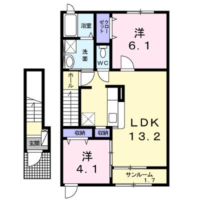 ドルフ 203【管理NO：1-023882501-02030】 ★家具家電は申し込み後に搬入します 2026年07月中旬入居可能の物件画像