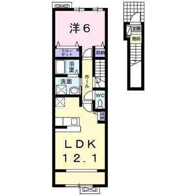ボヌールＳ 203【管理NO：1-018045101-02030】 ★家具家電は申し込み後に搬入します★の物件画像