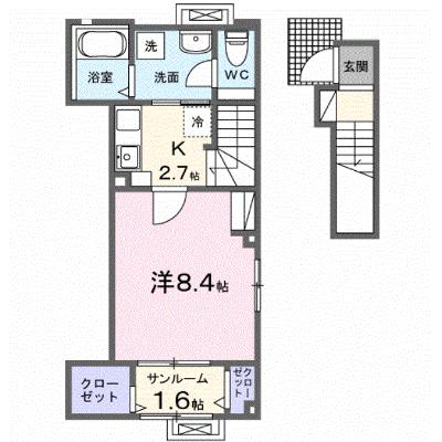 レガリア駅東 201【管理NO：1-028769601-02010】 ★家具家電は申し込み後に搬入します★ ★2026年10月上旬入居可能★の物件画像