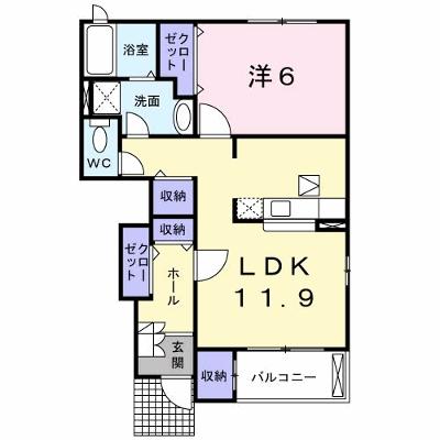 クレメントＢ棟 104【管理NO：1-014058402-01040】 ★家具家電は申し込み後に搬入します★の物件画像