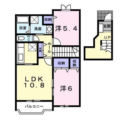 ベルフラワー 203【管理NO：1-011187301-02030】 ★家具家電は申し込み後に搬入します★の物件画像