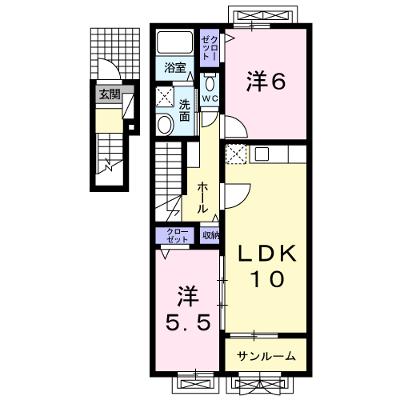 ＡＲＳＨ４ 202【管理NO：1-022490601-02020】 ★家具家電は申し込み後に搬入します 2026年08月中旬入居可能の物件画像