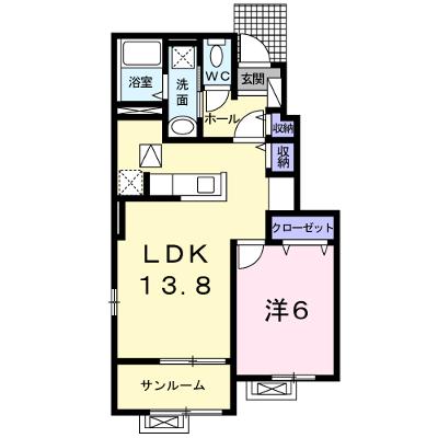 ラフィネⅣ 104【管理NO：1-018500301-01040】 ★家具家電は申し込み後に搬入します 2026年07月下旬入居可能の物件画像