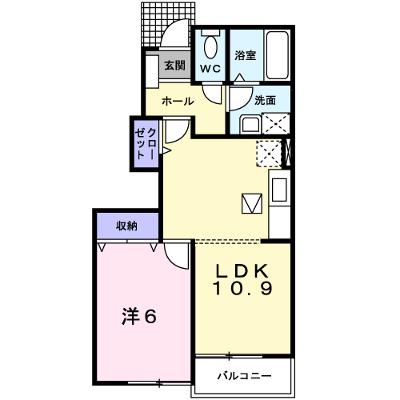 ベルソレイユ　Ⅰ 102【管理NO：1-013507401-01020】 ★家具家電は申し込み後に搬入します 2026年07月下旬入居可能の物件画像