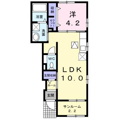 ブライハイド 103【管理NO：1-023905601-01030】 ★家具家電は申し込み後に搬入します★の物件画像