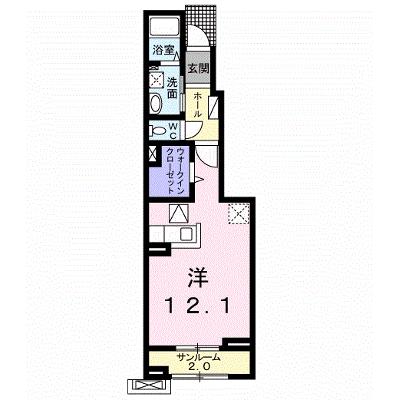 ボン　ソレイユ 103【管理NO：1-021327501-01030】 ★家具家電は申し込み後に搬入します★の物件画像