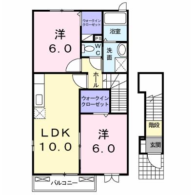 プラシードα 201【管理NO：1-015052801-02010】 ★家具家電は申し込み後に搬入します★の物件画像
