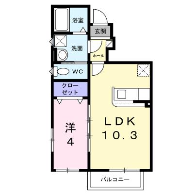 レジデンス西下台 105【管理NO：1-099290101-01040】 ★家具家電は申し込み後に搬入しますの物件画像
