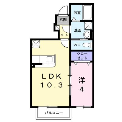 レジデンス西下台 103【管理NO：1-099290101-01030】 ★家具家電は申し込み後に搬入しますの物件画像
