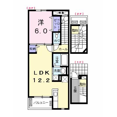 ヴァルト 302【管理NO：1-018749201-03020】 ★家具家電は申し込み後に搬入します★の物件画像