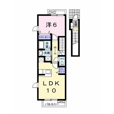 ジュネスユキα 204【管理NO：1-017192401-02040】 ★家具家電は申し込み後に搬入します★の物件画像