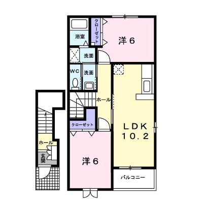 ラフレシールスクエアＢ 204【管理NO：1-012667902-02040】 ★家具家電は申し込み後に搬入します★の物件画像