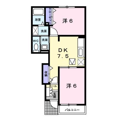 ラフレシールスクエアＡ 102【管理NO：1-012667901-01020】 ★家具家電は申し込み後に搬入します★の物件画像