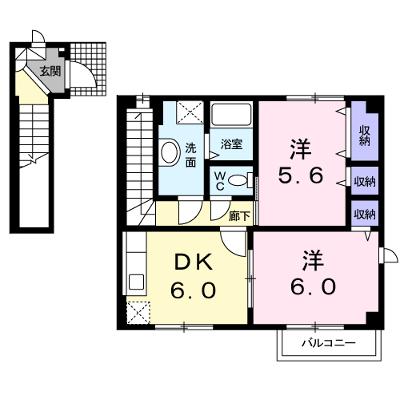 ソシア．アネックスＢ 201【管理NO：1-010976502-02010】 ★家具家電は申し込み後に搬入します★の物件画像