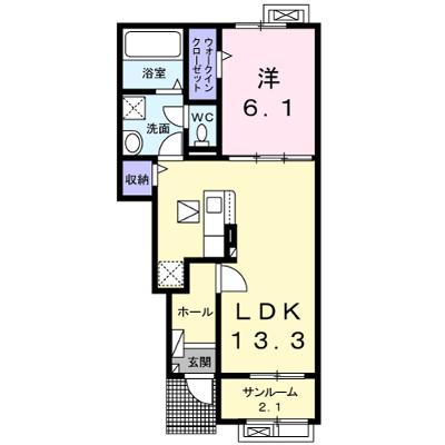 フォルトーナⅢ 103【管理NO：1-027310701-01030】 ★家具家電は申し込み後に搬入します★の物件画像