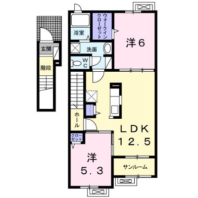 グリュック 203【管理NO：1-021677001-02030】 ★家具家電は申し込み後に搬入します★の物件画像