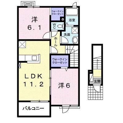 セイバリーイーグルＴＷＯ 202【管理NO：1-021254701-02020】の物件画像