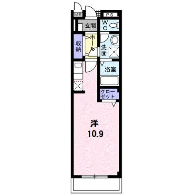 メゾンノワール 203【管理NO：1-019341001-02030】 ★家具家電は申し込み後に搬入します★ ★2026年09月上旬入居可能★の物件画像