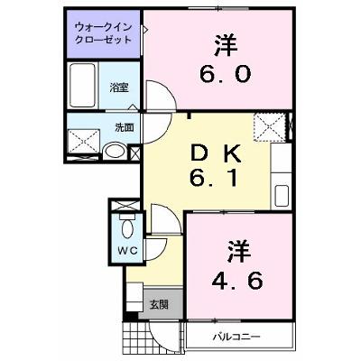 ベル　シャトーⅠ 102【管理NO：1-013580902-01020】 ★家具家電は申し込み後に搬入します★の物件画像