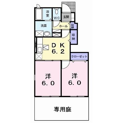 ビッグ　シャトーＥ 103【管理NO：1-016392301-01030】 ★家具家電は申し込み後に搬入します★の物件画像