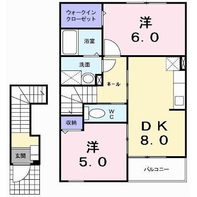ベル　シャトーⅢ 203【管理NO：1-013305101-02030】 ★家具家電は申し込み後に搬入します★の物件画像