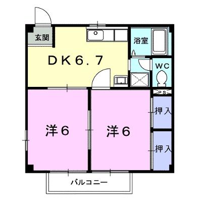 フランボワーズ 203【管理NO：1-005422101-02030】 2026年07月中旬入居可能の物件画像
